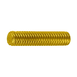 黄銅低カドミ 寸切(定尺) M10x300 生地 1個入