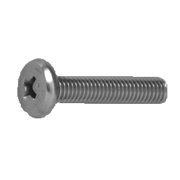 黄銅 (+)バインド小ねじ M3x45 ニッケル 【100個入】