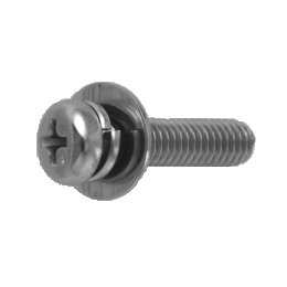 鉄 (+)ナベP=3 M3x4 ニッケル 【100個入】