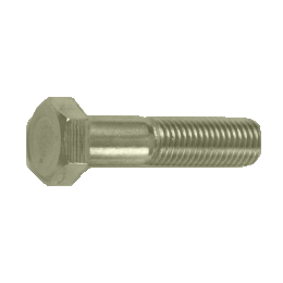 鉄 六角ボルト(半ねじ) M16x200 クロメート 【10個入】