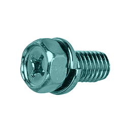 鉄 (+)アプセットP=2 M4x15 三価クロメート 【800個入】