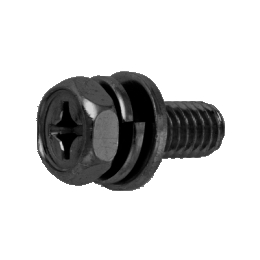 鉄 (+)アプセットP=4 M4x45 三価黒 【350個入】