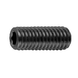 鉄 ホーロー(クボミ先) M6x25 生地 【10個入】