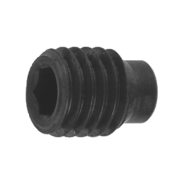 鉄 ホーロー(棒先) M12x25 生地 1個入