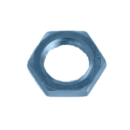 鉄 管用ナット(P0.75) M12x14x2 三価クロメート 【10個入】