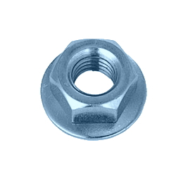 鉄 フランジナット(セレ付ツバ大) M5(10x15) ユニクロ 【100個入】