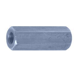 鉄 高ナット(細目P1.5) M12x50 ユニクロ 【45個入】