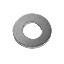 黄銅 平ワッシャー(JIS大) M36x68x5 ニッケル 【4個入】