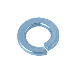 鉄 スプリングワッシャー(2号) 2.5 三価クロメート 【5000個入】