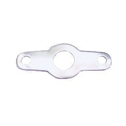 黄銅 ラグ A-6 銀メッキ 100個入