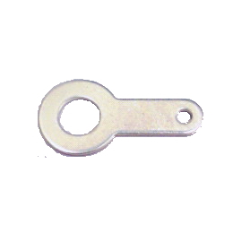 黄銅 ラグ B-6 銀メッキ 【1000個入】