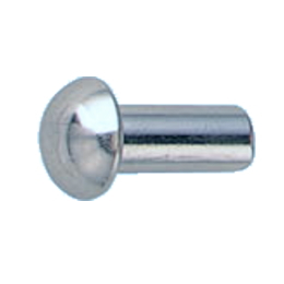 鉄 丸リベット 13x60 ユニクロ 【50個入】