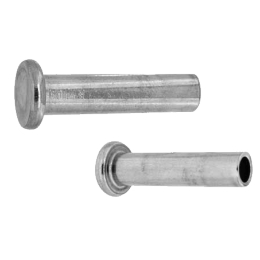 ステンレス 平中空リベット 3x7 【10個入】