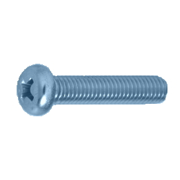 鉄 (+)ナベ小ねじ ユニクロ