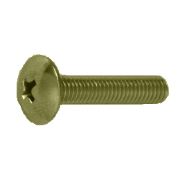 鉄 (+)トラス小ねじ クロメート 画像1