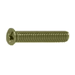 鉄 (+)皿小ねじ小頭 クロメート