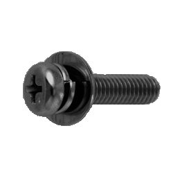 ステンレス (+)ナベP=3 BK