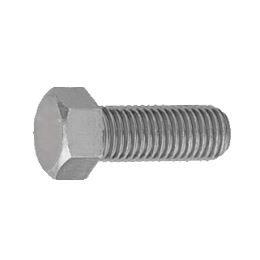 黄銅 六角ボルト(全ねじ) ニッケル