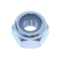 鉄 ナイロンナット(1種) 三価クロメート 画像1