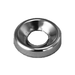 黄銅 ロゼットワッシャー(プレス) ニッケル