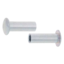 アルミ 薄丸中空リベット 画像1