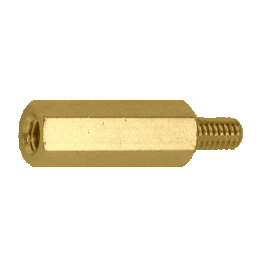 黄銅(低カドミ) 六角支柱 生地 画像1